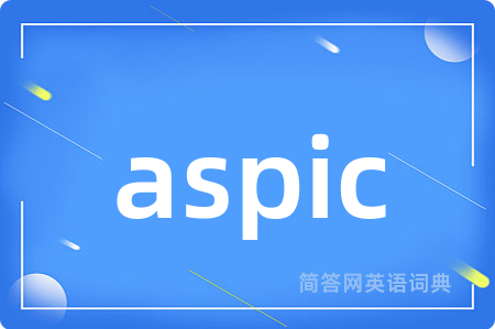 aspic