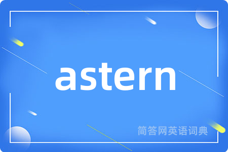 astern