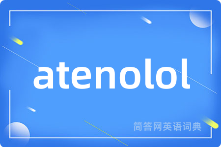 atenolol