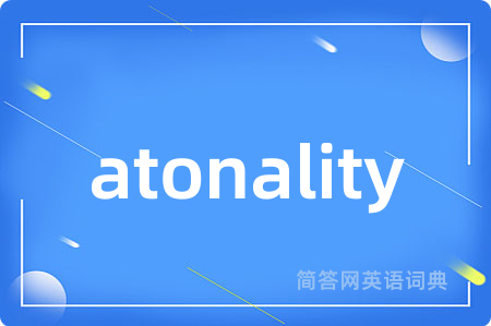 atonality
