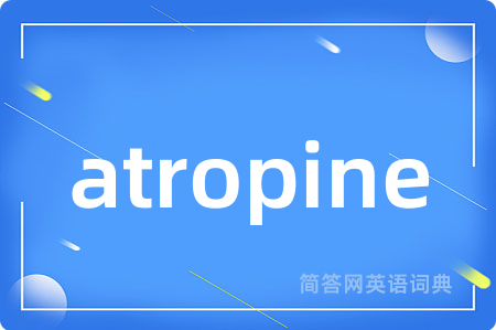 atropine