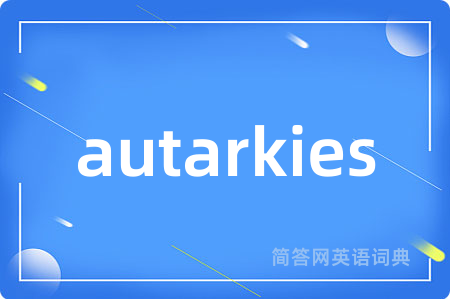 autarkies