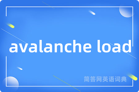 avalanche load