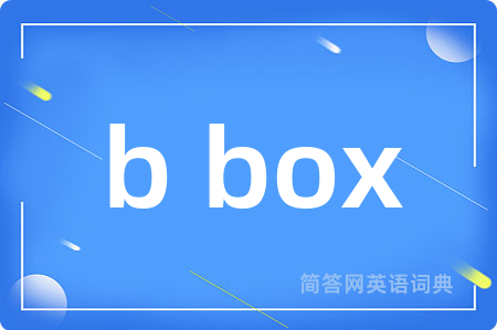 b box