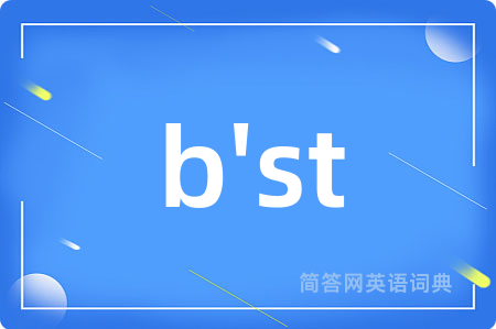 b'st