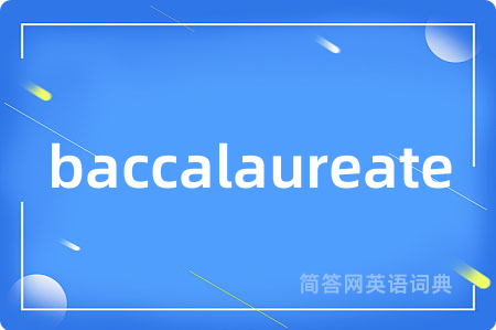 baccalaureate