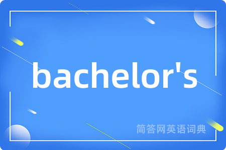 bachelor's