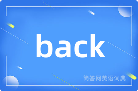 back