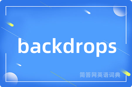 backdrops