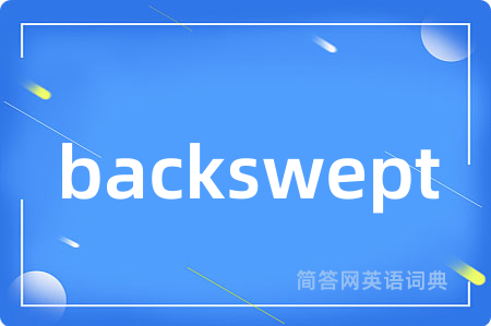 backswept