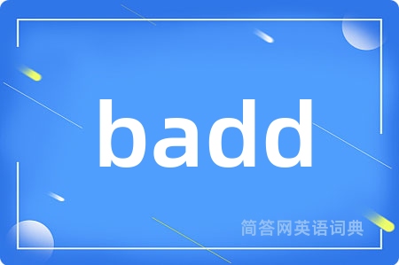 badd