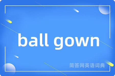 ball gown