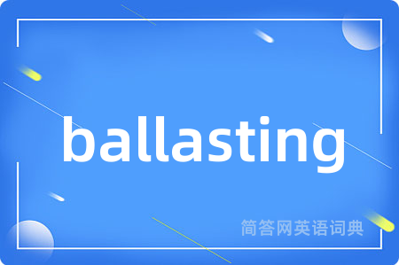 ballasting