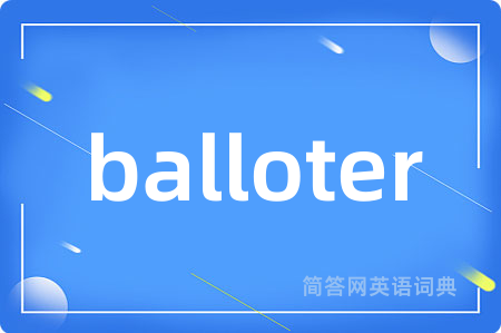 balloter