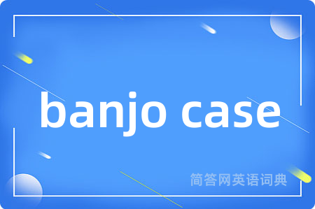 banjo case