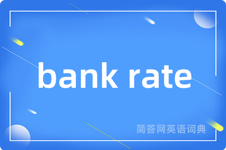 bank rate