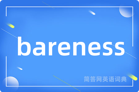 bareness