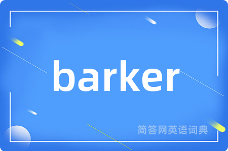 barker