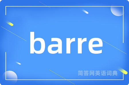 barre