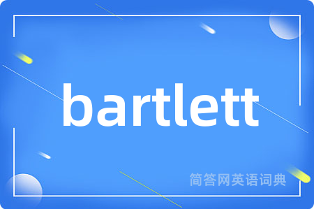 bartlett