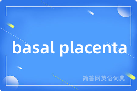 basal placenta
