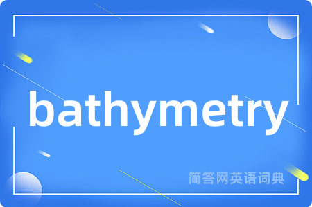 bathymetry