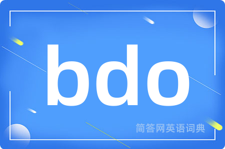 bdo