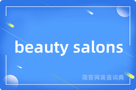 beauty salons