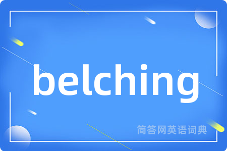 belching