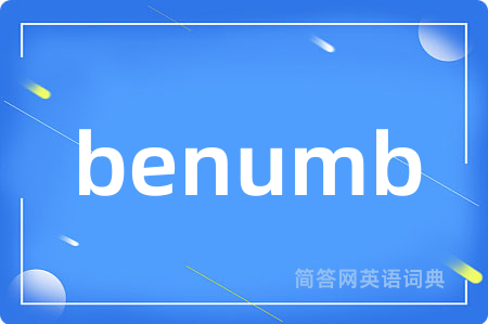 benumb