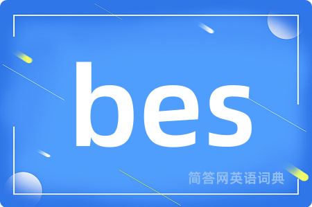 bes是什么意思,bes的中文翻译 bes