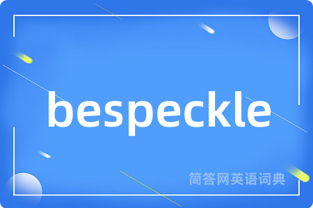 bespeckle