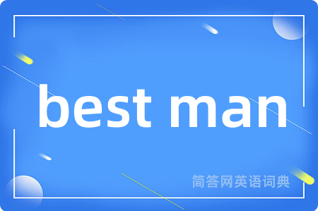 best man