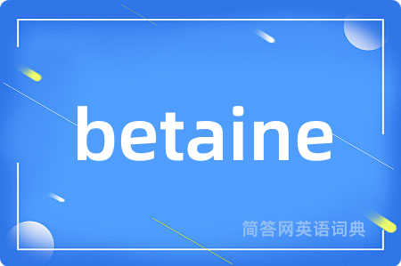 betaine