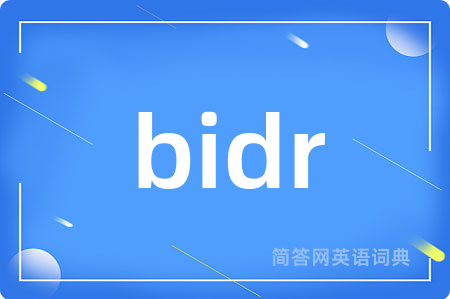 bidr