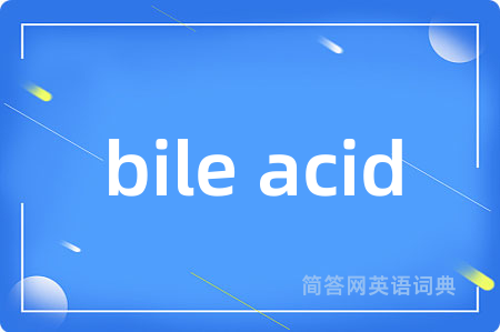 bile acid