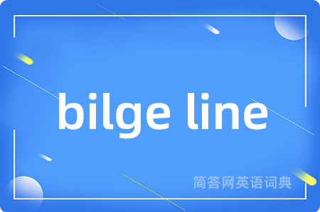bilge line
