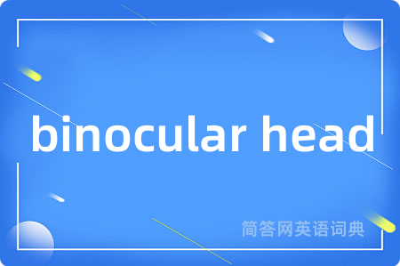 binocular head