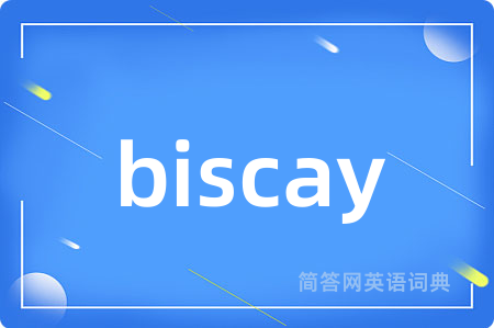 biscay是什么意思,biscay的中文翻译 biscay
