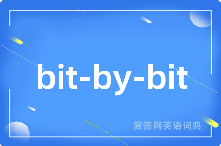 bit-by-bit