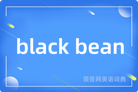 black bean