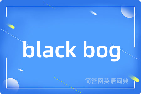black bog
