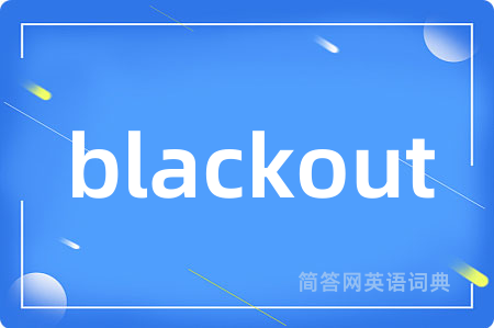 blackout