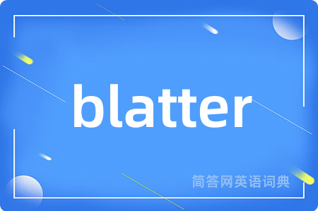 blatter