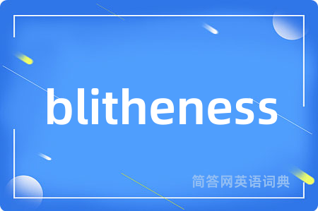blitheness