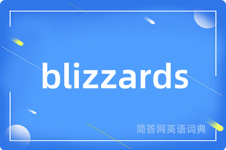 blizzards
