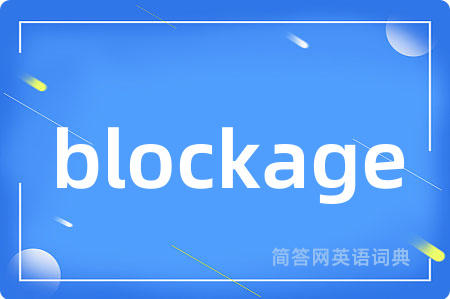 blockage