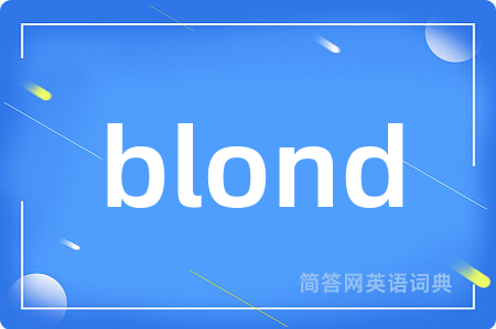 blond