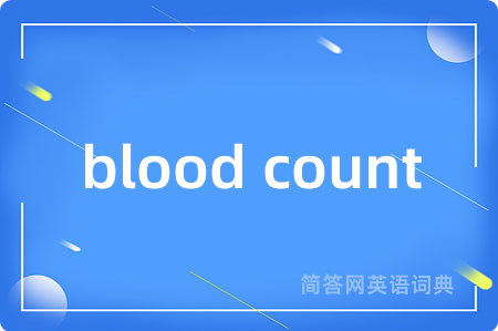 blood count