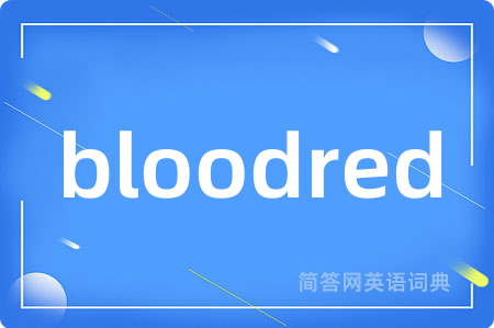 bloodred